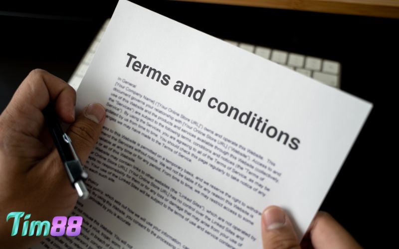 Điều khoản sử dụng TIM88 – Quy định và cam kết minh bạch cho người chơi